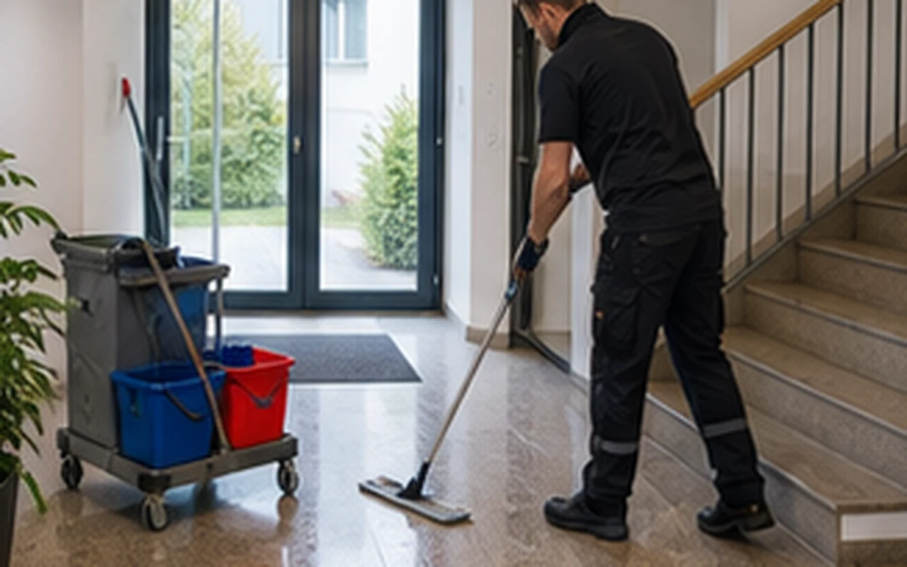 FMFK Gebäudereinigung in einem gepflegten Objekt